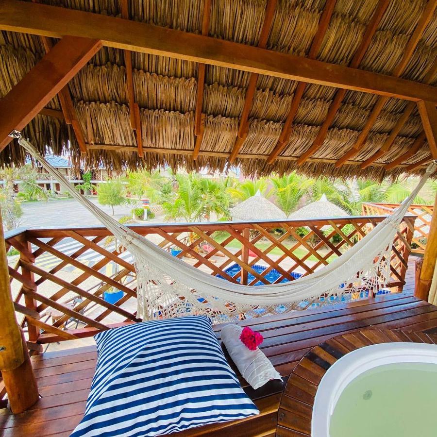 Leao Beach Pousada ลุยส์กอร์เรยา ภายนอก รูปภาพ